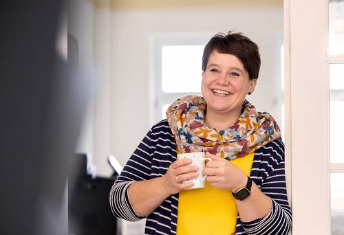 Frau Haefner von den Seniorendiensten.